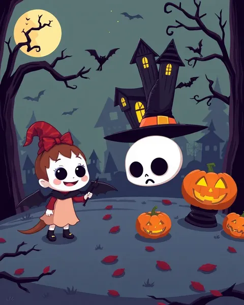 Halloween Cartoons and Images for Wallpaper