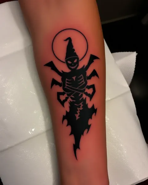 Halloween Flash Tattoo Designs for the Brave