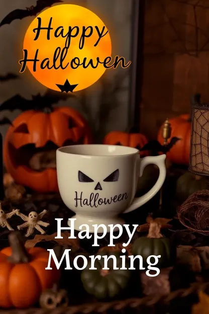 Halloween Morning Images with Good Morning Wishes