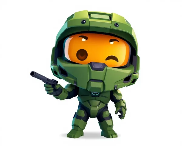 Halo Cartoon PNG 3D Animation Clips