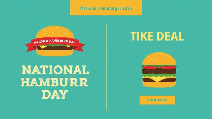 Hamburger Day 2025 Deals National Wide