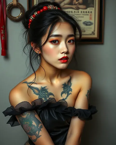 Han So Hee Tattoo Artist's Artistic Vision