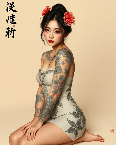 Han So Hee Tattoo Convention in Seoul City