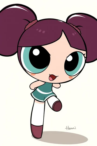 Hanni Powerpuff Girl Saves the City