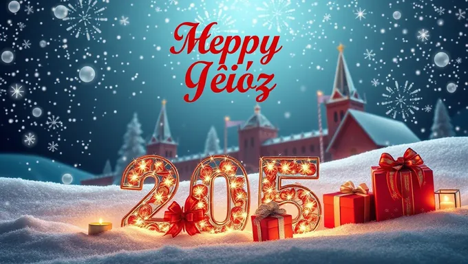 Happy 2025 New Year Feliz Año 2025