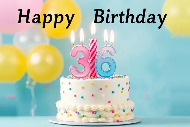 Happy 36th Birthday Images with Unique and Creative Designs