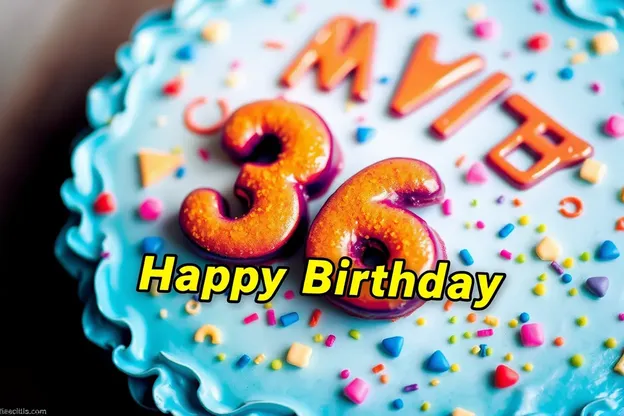 Happy 36th Birthday Images with Vibrant Colors and Designs