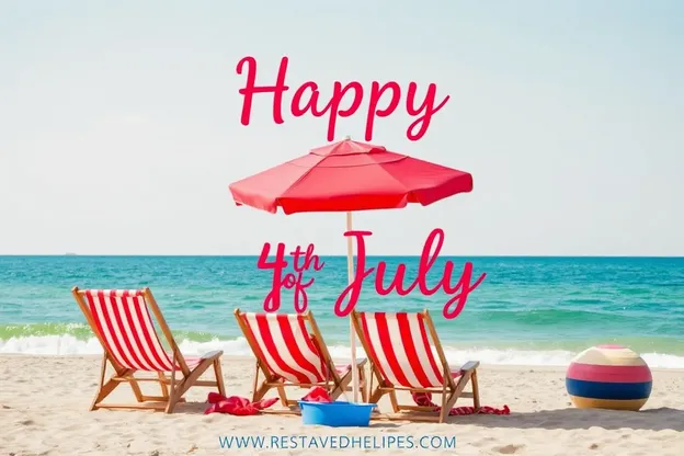 Happy 4th of July Beach Images to Relax