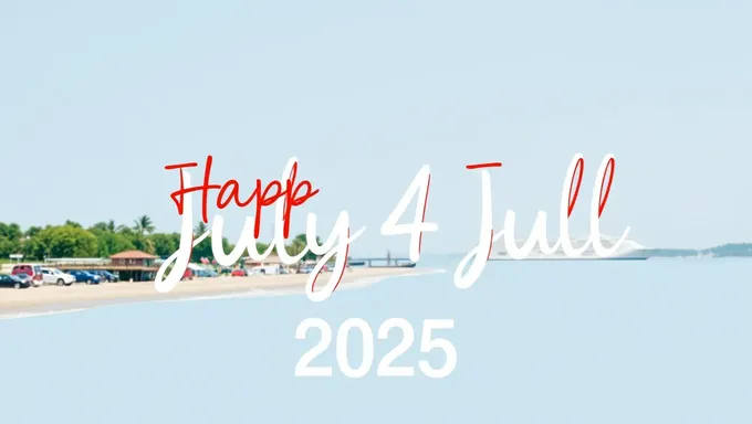 Happy 4th of July Event in 2025