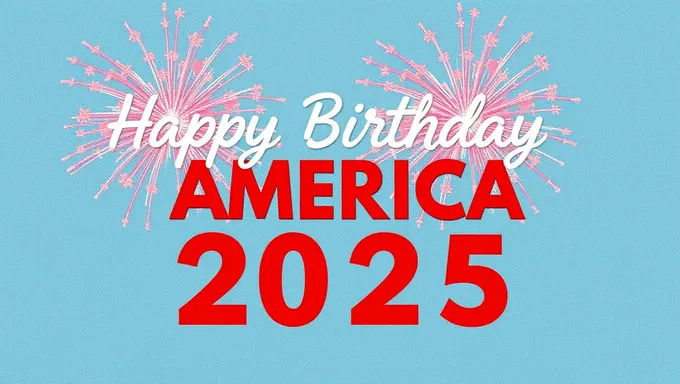 Happy Birthday America 2025 Images in High Quality