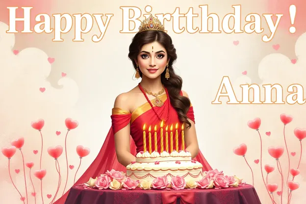 Happy Birthday Anna Images for Kids and Adults