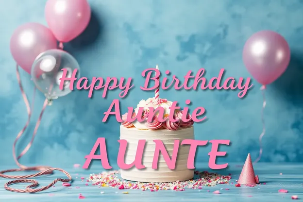 Happy Birthday Auntie Images for Elderly Celebration