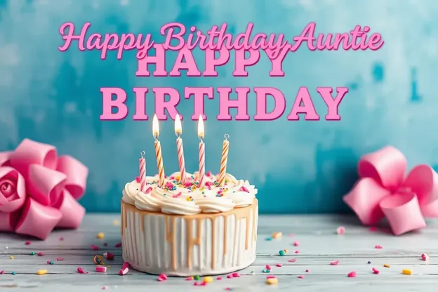 Happy Birthday Auntie Images for Family Gatherings