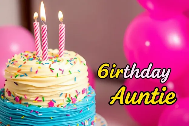 Happy Birthday Auntie Images to Celebrate