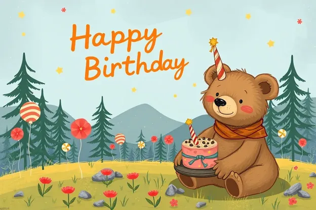 Happy Birthday Bear Images for Fun