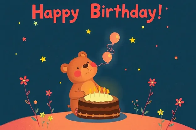 Happy Birthday Bear Images for Occasion