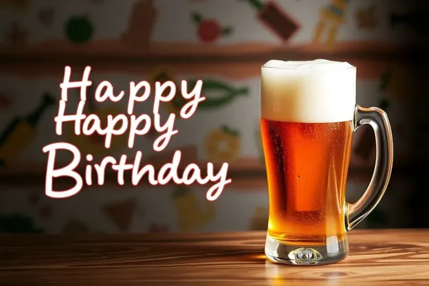 Happy Birthday Beer Images for Celebration