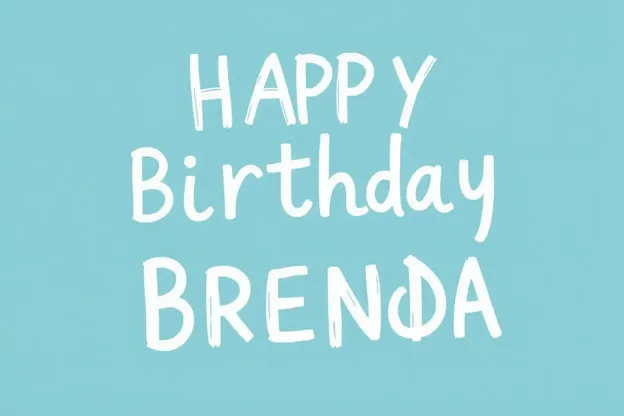 Happy Birthday Brenda Images for Birthday Gift Ideas