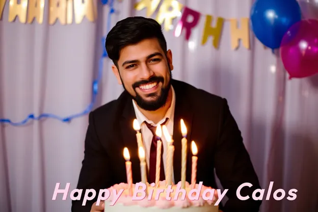 Happy Birthday Carlos Images Lovely and Sweet