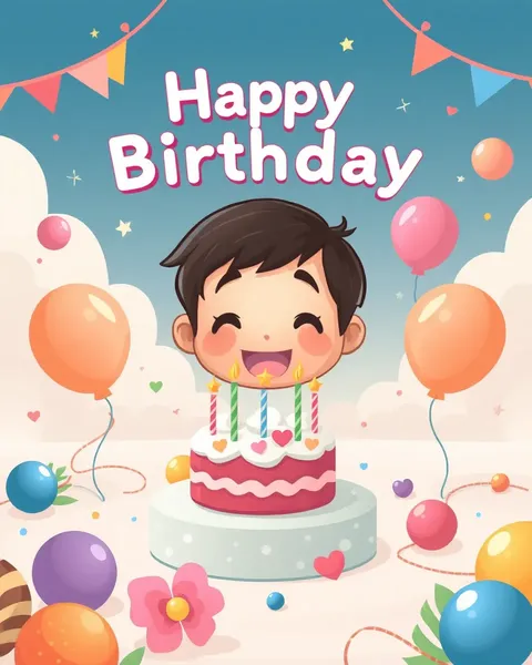 Happy Birthday Cartoon Images for Kids and Adults