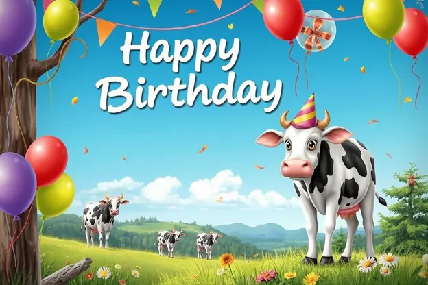 Happy Birthday Cow Images to Make You Smile