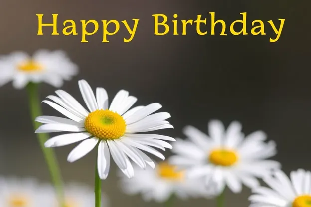 Happy Birthday Daisy Images for a Beautiful Life