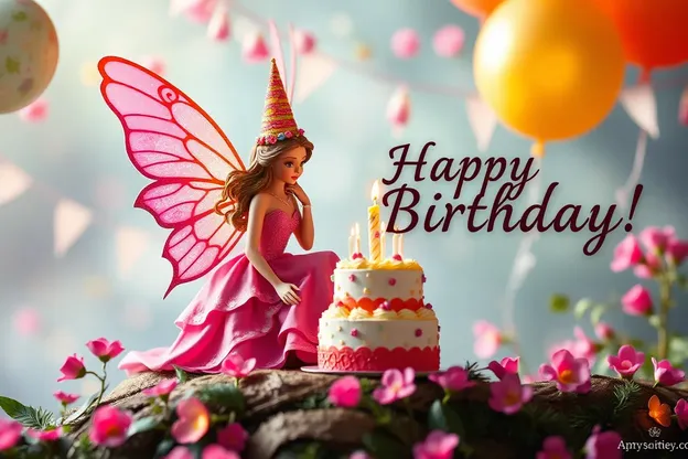 Happy Birthday Fairy Images Brighten Up Occasion