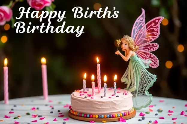 Happy Birthday Fairy Images Sparkle with Joy