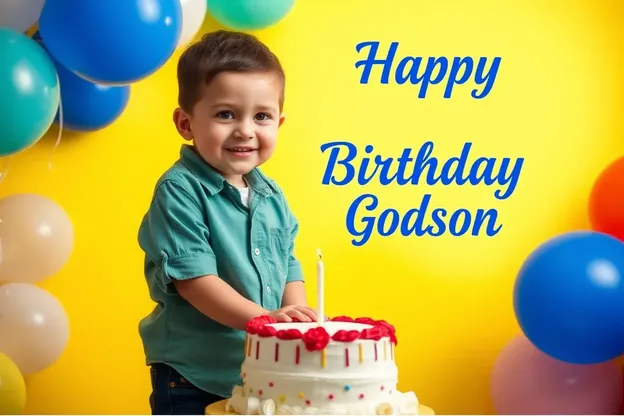 Happy Birthday Godson Images to Bring Joy to Him