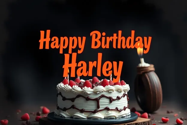 Happy Birthday Harley with Cute Images