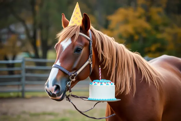 Happy Birthday Horse Photos Create Unforgettable Moments