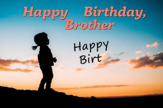 Happy Birthday Images for Brother's Celebration