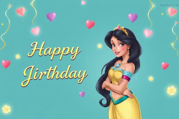 Happy Birthday Jasmine Images with Cute Graphics