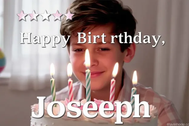 Happy Birthday Joseph Images to Make Him Smile