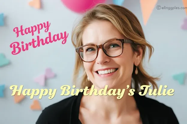 Happy Birthday Julie Images with Heartfelt Messages