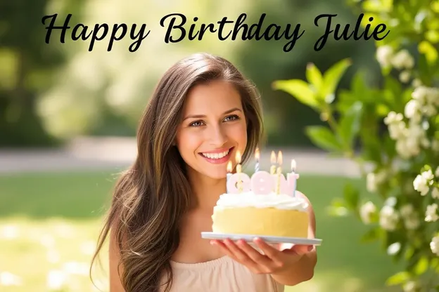 Happy Birthday Julie Images with Joyful Celebrations