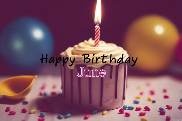 Happy Birthday June Images to Share with Friends