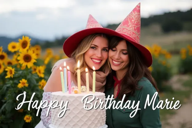 Happy Birthday Marie Images with Heartfelt Messages