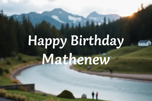 Happy Birthday Matthew Images with Happy Celebrations Ahead