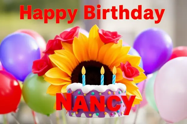 Happy Birthday Nancy Images with Cute Graphics