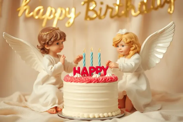 Happy Birthday Pictures Angels Fill Hearts with Delight and Joy