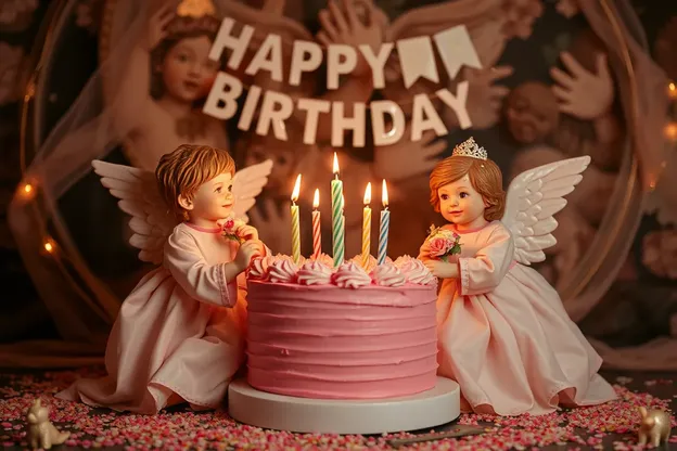 Happy Birthday Pictures Angels Share Special Moments with Friends