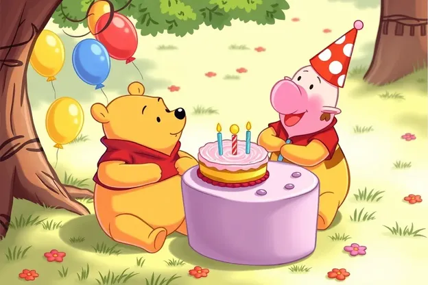 Happy Birthday Pooh Images for Special Occasion