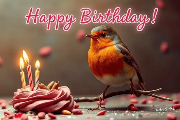 Happy Birthday Robin Images Spread Joy and Cheer