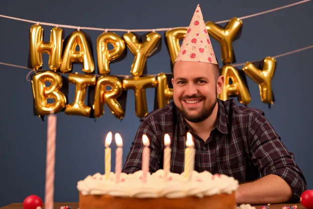 Happy Birthday Sean Images with Beautiful Cake and Gifts