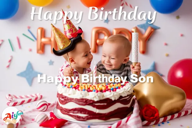 Happy Birthday Son Gif Images for Friends