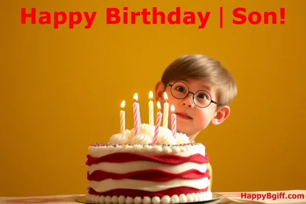 Happy Birthday Son Gif Images to Share