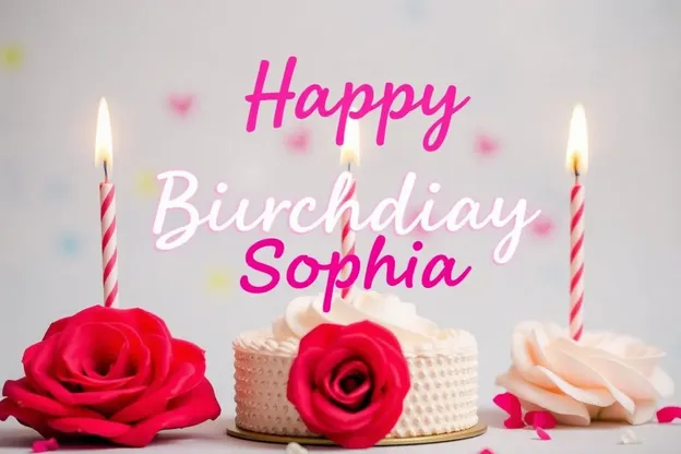 Happy Birthday Sophia Images Unforgettable Moments Shared