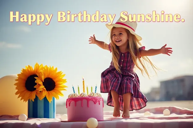 Happy Birthday Sunshine Images Glowing with Happiness and Joy