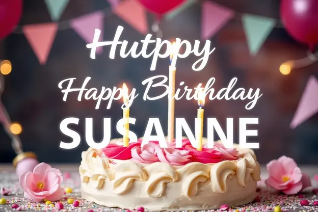 Happy Birthday Susanne with Funny Image Quotes